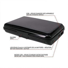 Charger l'image dans la galerie, Porte-Cartes de Sécurité et Power Bank Wallet
