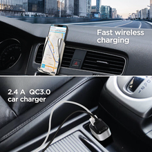 Charger l'image dans la galerie, Nouveau:  Chargeur de Voiture intelligent  sans fil DE Téléphone Portable