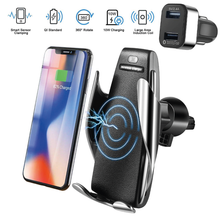 Charger l'image dans la galerie, Nouveau:  Chargeur de Voiture intelligent  sans fil DE Téléphone Portable